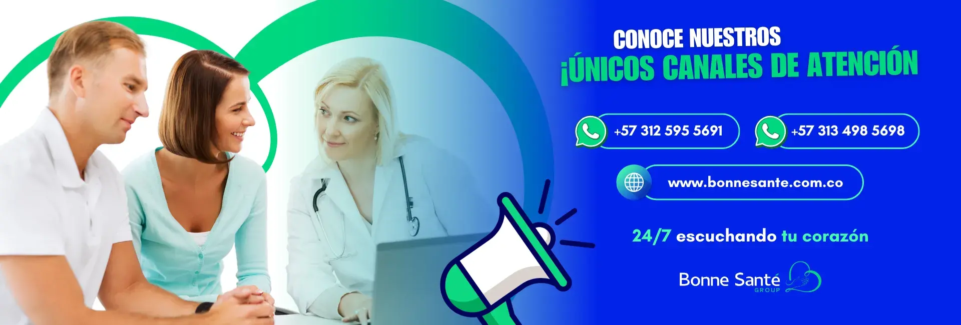 Canales de Whatsapp Bonne Santé Group